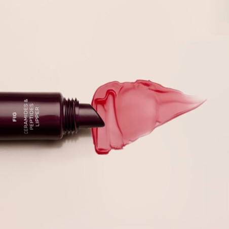 LIPSS Fig Ceramides Peptides Lipper 8 мл — збільшення об'єму губ, тривалий результат м'якості, накопичувальний ефект — текстура