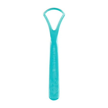 Скребок для чищення язика Curaprox Tongue Cleaner CTC 201 Single Blade — ефективне видалення бактеріального нальоту, боротьба з