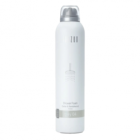 Піна для душу JANZEN Grey 04 Shower Foam Cedar Sandalwood 200 ml — дерев'яний аромат, глибоке очищення, пом'якшення шкіри, для