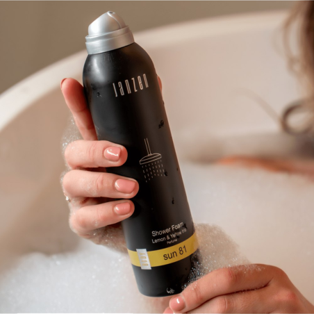 Піна для душу JANZEN Sun 81 Shower Foam Lemon Yellow Iris 200 ml — створення пишної піни, стійкий аромат, ніжний догляд,