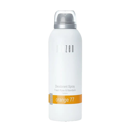 Дезодорант-спрей для тіла JANZEN Orange 77 Fresh Rose Mandarin 150 ml — зволожуючий та поживний, нейтралізує запахи,