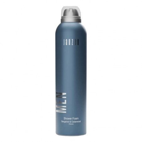 Піна для душу JANZEN Shower Foam For Men Bergamot Cedarwood 200 ml — розкішна піна, деревно-цитрусовий аромат, для будь-якого