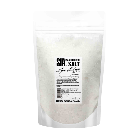 Сіль для ванни Mr.Scrubber Sia Spa Galaxy 400g — розслаблення, стимуляція, заспокоєння, очищення, омолодження, магній, залізо,