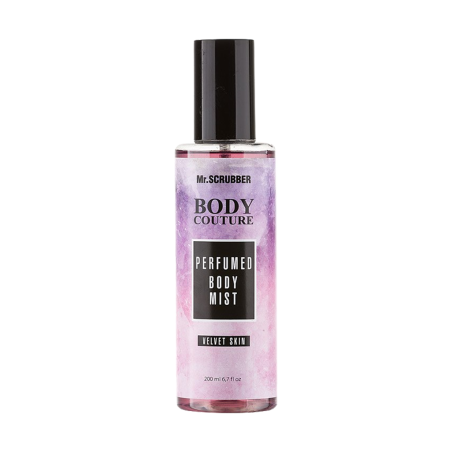 Міст для тіла Mr.Scrubber Body Couture Perfumed Body Mist Velvet Skin 200ml — пом'якшення, зволоження, чуттєвий аромат з нотами