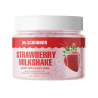 Крем-скраб для рук і тіла Mr.Scrubber Strawberry Milkshake 250g — делікатне відлущування, розгладження шкіри, тонізуючий ефект,