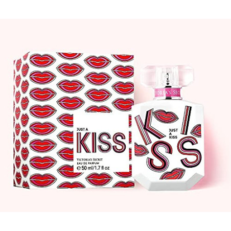 Парфуми VICTORIA SECRET Just A Kiss 50ml — елегантний флакон, стильний дизайн, преміум якості, квітковий аромат — фото 2
