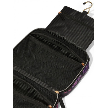 Косметичка органайзер VICTORIAS SECRET Hanging Cosmetic Case чорна — стильний аксесуар для зберігання косметики, міцний