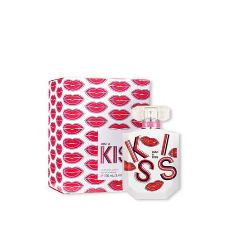 Парфуми VICTORIA SECRET Just A Kiss 100ml — чуттєвий та романтичний аромат, ягоди та квіти, для жінок, довгий шлейф — вигляд