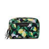 Косметичка VICTORIAS SECRET Glam Bag чорна в лимони — стильний органайзер, практичне зберігання косметики, компактний розмір —