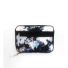 Косметичка VICTORIAS SECRET Bra Travel Case Bag чорна в квіти — органайзер для бюстгальтерів, стильний дизайн, практичне