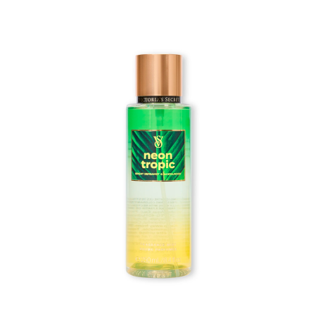 Парфумований спрей VICTORIAS SECRET NEON TROPIC FRAGRANCE MIST 250ml — квітково-фруктовий аромат з нотами кавуна, для