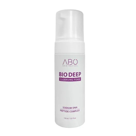 Очищувальна пінка ABO Deep Cleansing Foam 150ml — м'яке очищення з пептидами, для всіх типів шкіри, фото 1