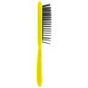 Щітка для волосся JANEKE SUPERBRUSH жовта з чорним — ергономічний корпус, масажний ефект, циркуляція повітря, термостійка