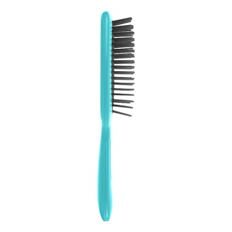 Щітка для волосся JANEKE SUPERBRUSH бірюзова з чорним — ергономічний корпус, масажний ефект, циркуляція повітря, термостійка
