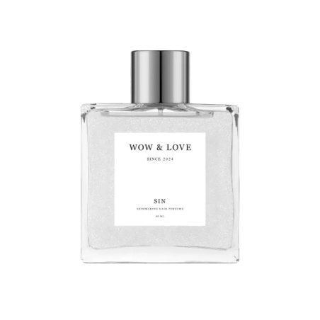 Парфум-блиск для волосся WOW and LOVE Sin 60ml — зволоження та захист від пересушування, ефект дзеркального блиску, аромат