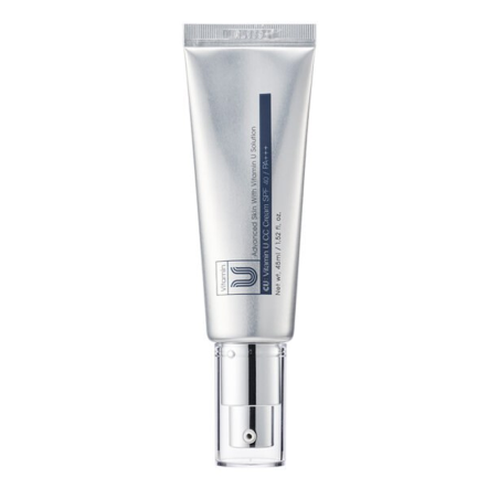 Професійний СС-крем CU SKIN Vitamin U CC Cream SPF 40 PA+++ 45ml — з вітаміном U та пантенолом, вирівнює відтінок шкіри, захист
