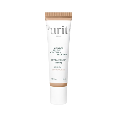 BB-крем Purito Seoul Wonder Releaf Centella BB Cream N23 Natural Beige 30ml — відновлює сяйво, з екстрактом центелли, для всіх