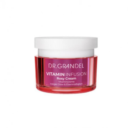 Вітамінний крем з екстрактом рожевого грейпфрута Dr.Grandel Vitamin Infusion Rosy Cream 125ml — глибоке живлення та зволоження,