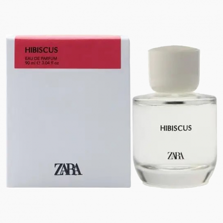ZARA Hibiscus 90ml — парфумована вода з гібіскусом, ноти гіркого апельсину, мандарина, піонії, манго, маракуї, ванілі, амбри,