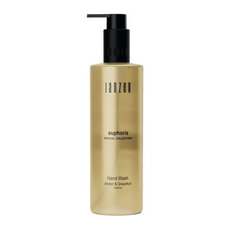 Мило для рук JANZEN Euphoria Hand Wash Amber Grapefruit 250 мл — деревно-фруктовий аромат, очищення та догляд за шкірою рук,