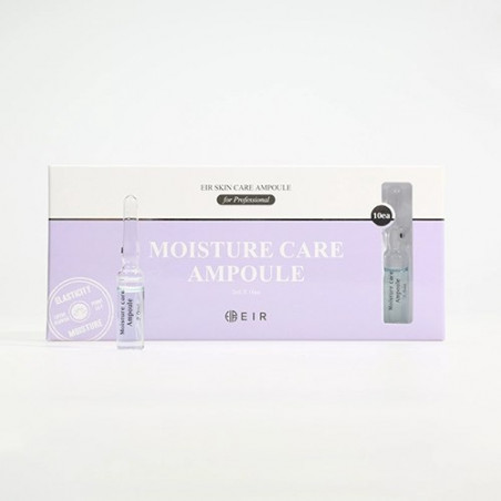Сироватка в ампулах для зволоження EIR Moisture Care Ampoule з гліцерином, солодкою та лотосом 2 мл — інтенсивне зволоження,