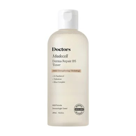 Doctors Madecell Derma Repair B5 Toner 260 мл — зволожувальний тонер-есенція з Д-пантенолом, трегалозою та гіалуроновою