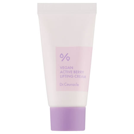 Крем-гель зволожувальний Dr.Ceuracle Vegan Active Berry Lifting Cream 15 мл — з ресвератролом та журавлиною, антиоксидантний,