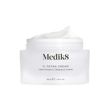 Антиоксидантний крем Medik8 C-Tetra Cream 50ml — захист від вільних радикалів, вирівнювання тону та відновлення сяйва, швидке