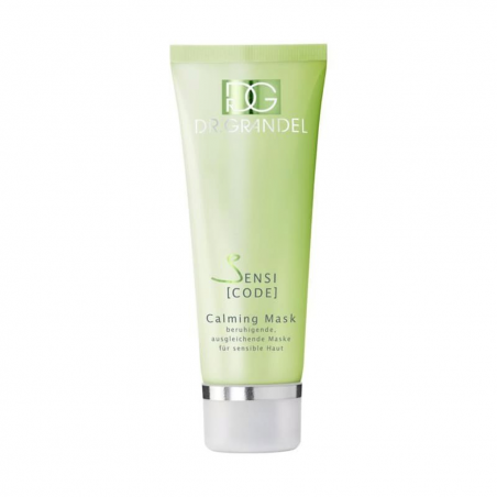 Маска зволожувальна кремова Dr. Grandel SensiCode Calming Mask з олією коноплі, очеретом та мигдалем 75 мл — для чутливої