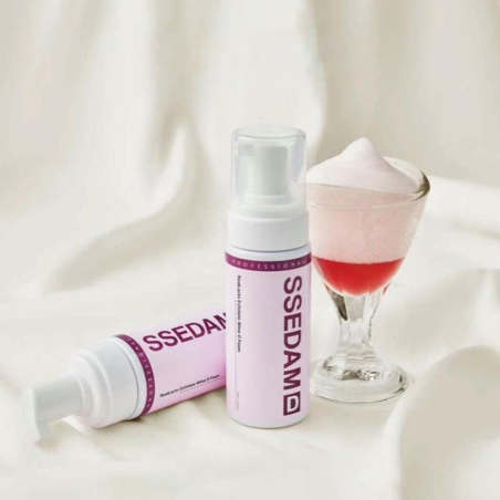 Пінка для очищення шкіри з винною кислотою SSEDAM RealLacto Exfoliate Wine D Foam 150ml — відлущує ороговілі клітини, видаляє