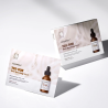 Живильна маска з 24-каратним золотом Medi-Peel Tox-Bor Gold Boosting Mask 25ml — усунення ознак втоми, 8 шарів гіалуронової