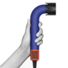 Фен Dyson HD18 Supersonic R Vinca Blue/Rose — професійний концентратор, потужна повітряна насадка, насадка Flyaway — текстура