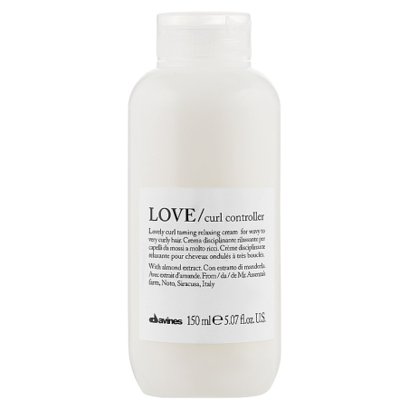 Крем незмивний для локонів Davines LOVE Curl Cream з екстрактом мигдалю та протеїнами 150 мл — надання еластичності та чіткої