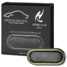 Парфум для автомобіля кліпса карбон Hypno Casa Luxury Line Carbon Fascino Mediterraneo — свіжі цитрусові та ароматні нотки, для