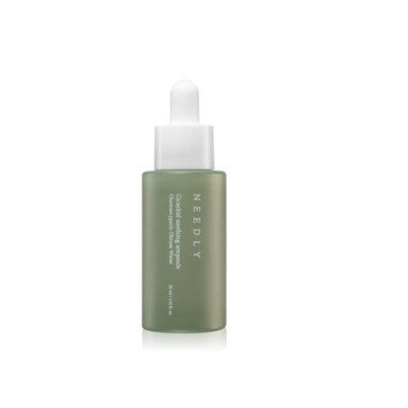 Needly Cicachid Soothing Ampoule 30ml — ампульна сироватка для чутливої шкіри з гідролатом кипарису та центеллою — вигляд товару