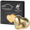 Парфум для автомобіля кліпса серце Hypno Casa Luxury Line Vaniglia Sensuale — аромат з Мадагаскару, для салону автомобіля,