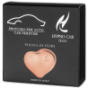 Парфум для автомобіля кліпса серце Hypno Casa Luxury Line Poesia di Fiori — ароматічна кліпса для вентиляційної решітки,