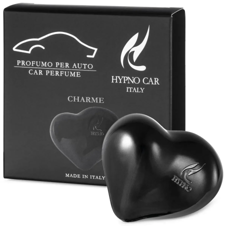 Парфум для автомобіля кліпса серце Hypno Casa Luxury Line Charme — інтенсивний аромат, для салону автомобіля, італійські