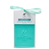 Аромасаше м'ятна Hypno Casa Classic Acqua Marina — парфумована пластина для інтер'єру, салону авто, валіз, бергамот, апельсин,