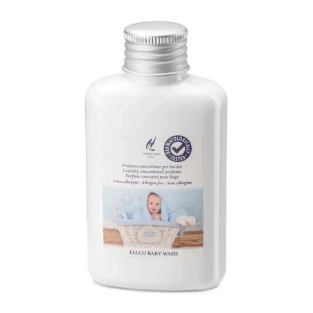 Парфум для прання Hypno Casa Classic Line Talco Baby Wash 100ml — аромат фіалки, троянда, жасмин, білі квіти, ваніль, мускус —