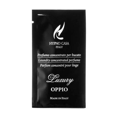 Парфум для прання Hypno Casa Luxury Line Oppio 10ml — цитрусова суміш мандарину, лимона, бергамоту, мускатний горіх — упаковка
