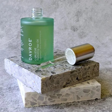 Олія для волосся інтенсивно зволожувальна Davroe Curlicue Hydrating Hair Oil 50ml — зволожує, зміцнює, створює блиск,