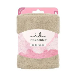 Rushnik-tyrban dlya volosya Invisibobble Set Cozy Wrap 1sht — zrobleniy z m'akoyi mikrofibry, ne tysne ni tyanhe volosya —