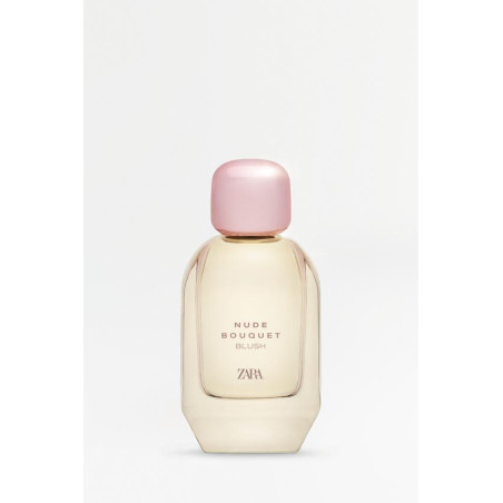 Zara Nude Bouquet Blush 100ml — елегантний аромат з серії Nude, ніжна свіжість білих троянд, солодка ваніль, тепла амбра —