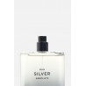 Zara Man Silver Absolute 90ml — верхні ноти: лимон, м'ята, лаванда, серце: шафран, кедр, база: сандал, білий мускус, амбра —