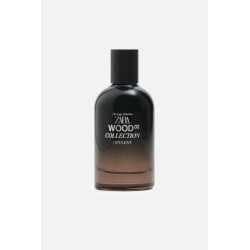 Zara Wood 02 Collection Opulent 100ml — розкішний глибокий аромат з колекції Wood 02, деревний, східний, шкіряний — упаковка