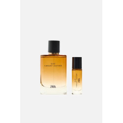 ZARA Oud Vibrant Leather 100ml +12ml — набір представляє один із найуспішніших ароматів у чоловічій лінійці Zara, поєднує