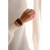 Resinka-braslet dlya volosya Invisibobble We Are Recycled Hair Tie Mocha 5sht — zakhyst volosya, ekolohichna svomist, zручnist