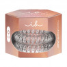 Resinka-braslet dlya volosya Invisibobble Original Premium Crystal Clear 3sht — funktsionalnist, mozhna nositya yak rezinku abo