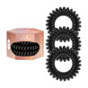 Resinka-braslet dlya volosya Invisibobble Original Premium True Black 3sht — firmana spirallna forma, bez zalomiv i bolu, dlya